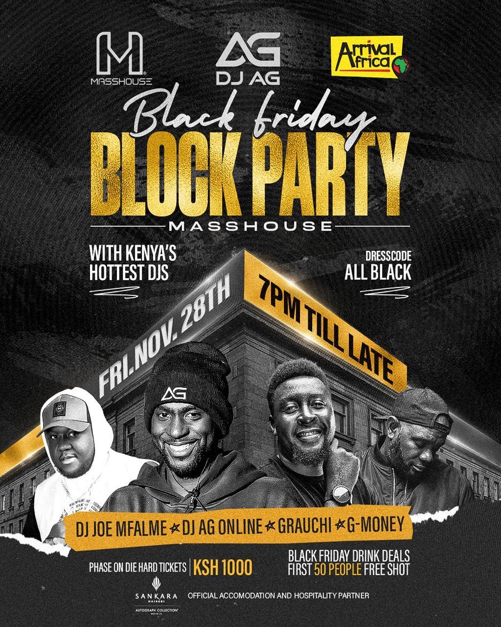 DJ AG Black Friday Block Party 