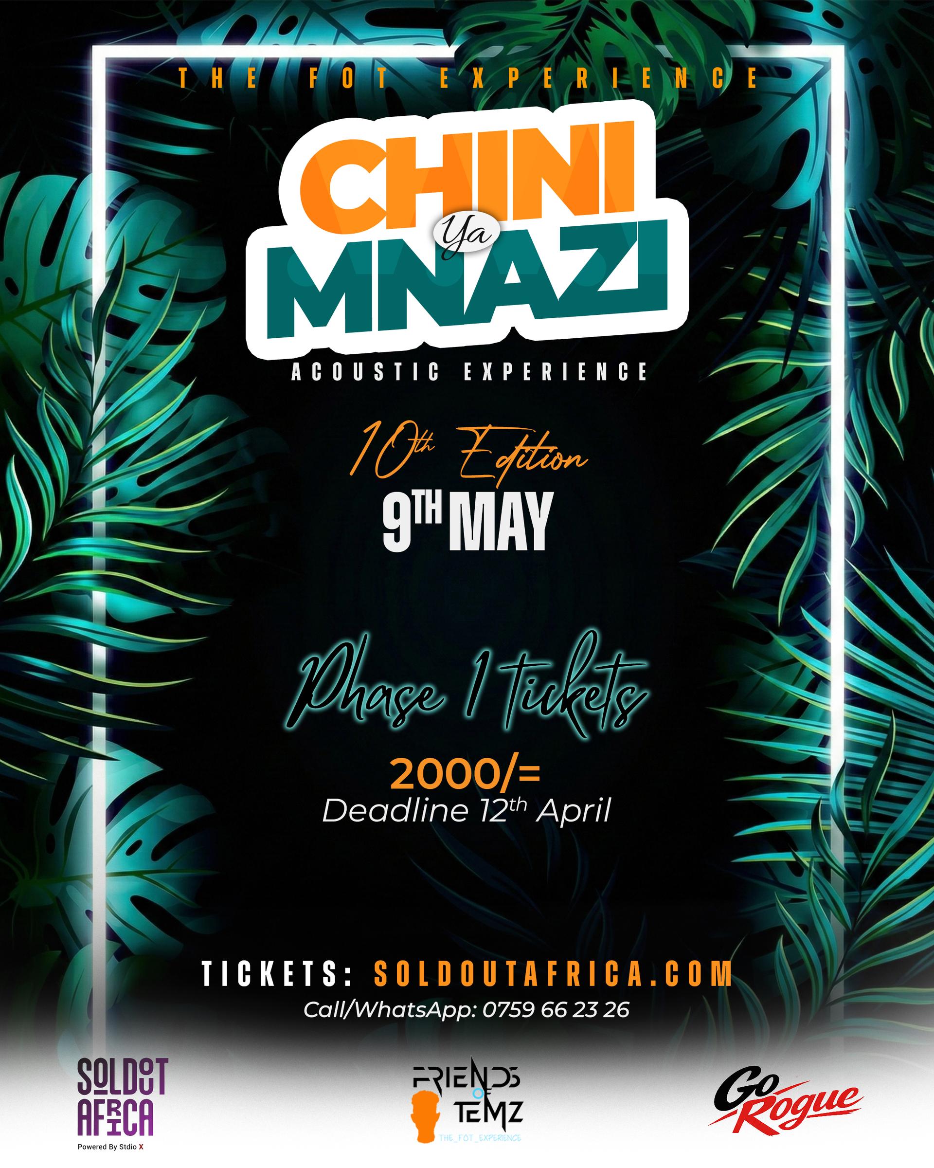 Chini Ya Mnazi Experience: 10th Edition