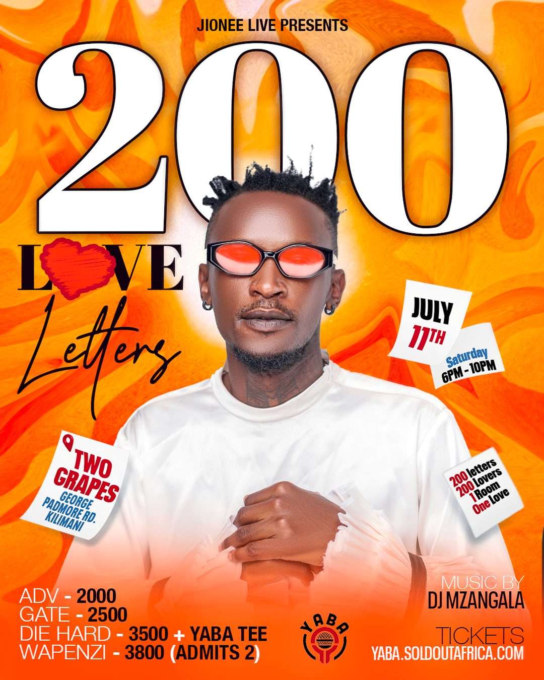 200 LOVE LETTERS