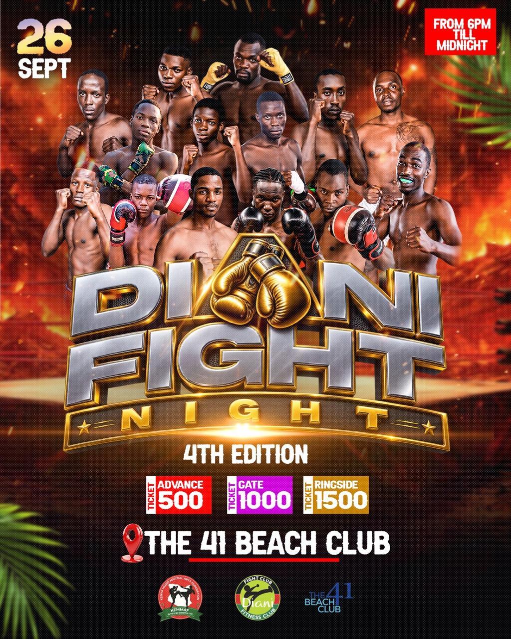 Diani Fight Night 4th Edition