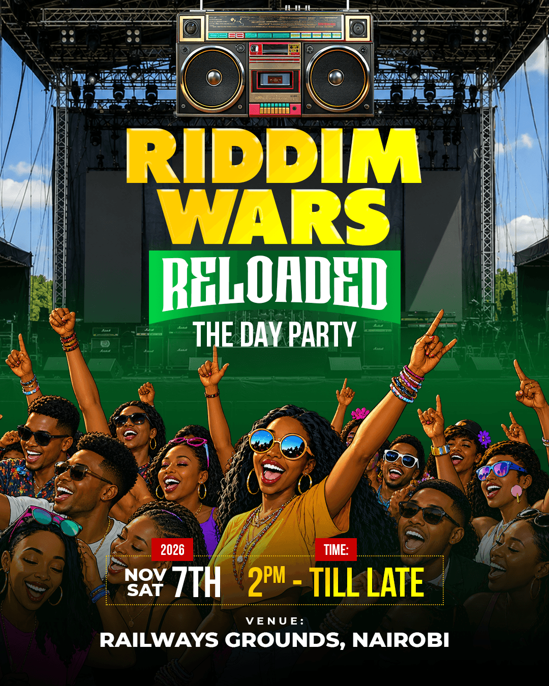 Riddim wars poster