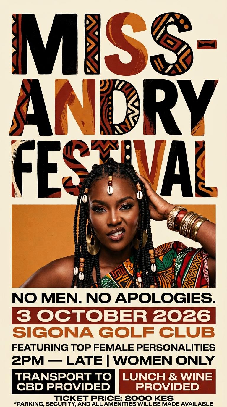 Miss-andry Festival poster