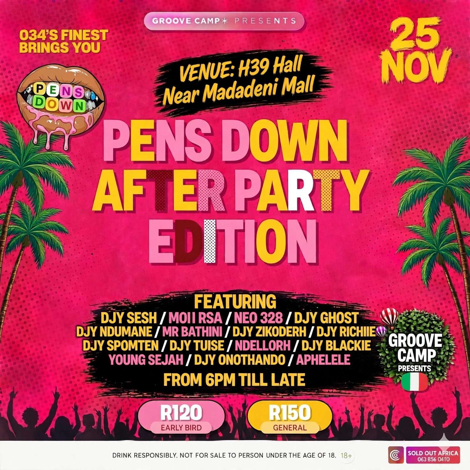 Pen's down afterparty edition