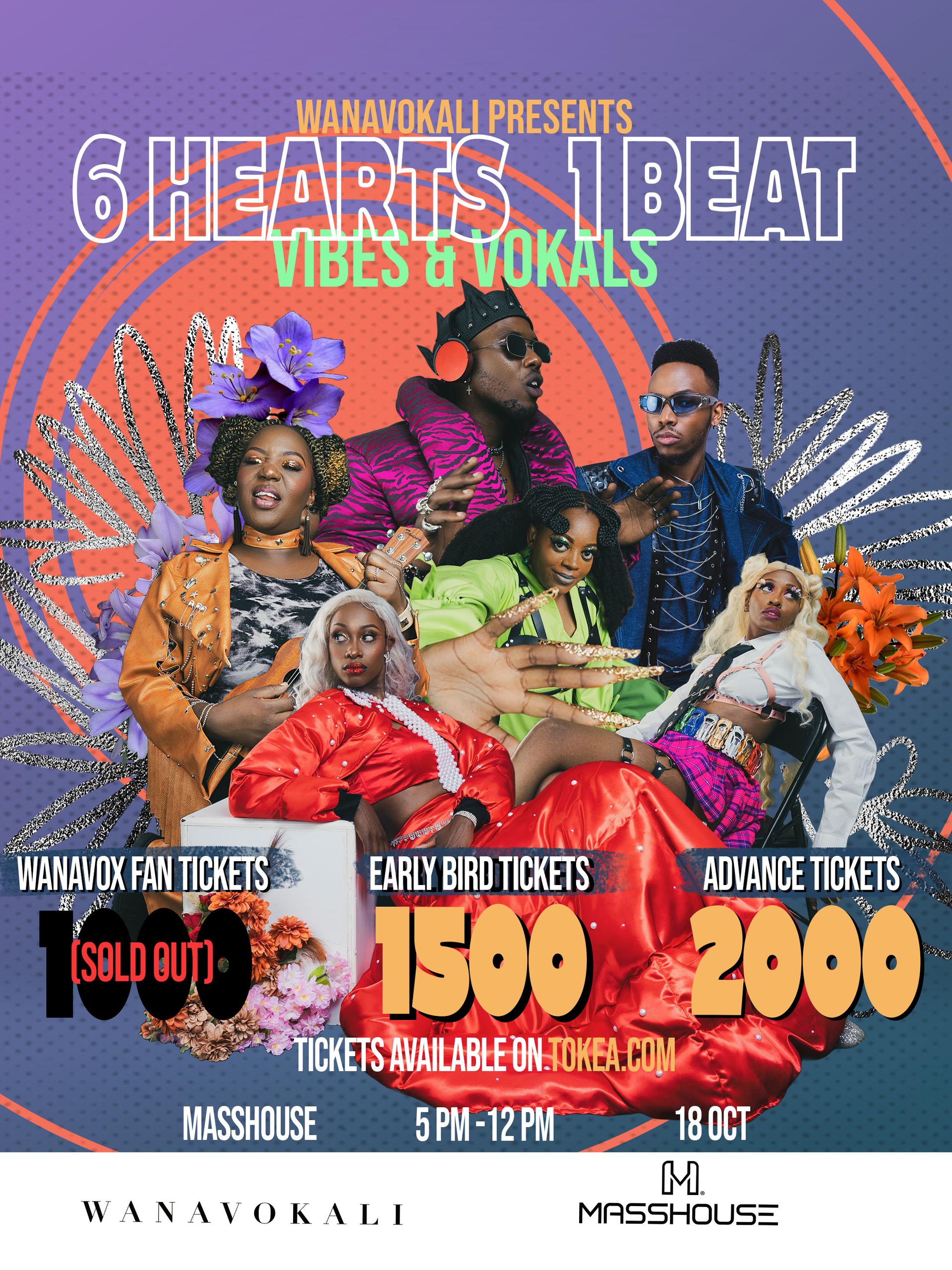 Wanavokali Presents 6 Hearts 1 Beat: Vibes & Vokals